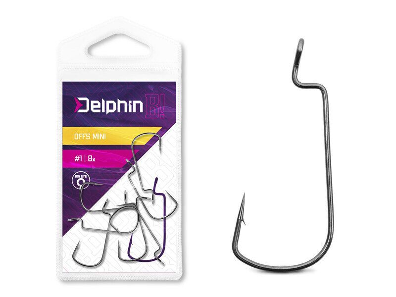 Āķi Delphin Hook B! OFFS MINI / 8pcs