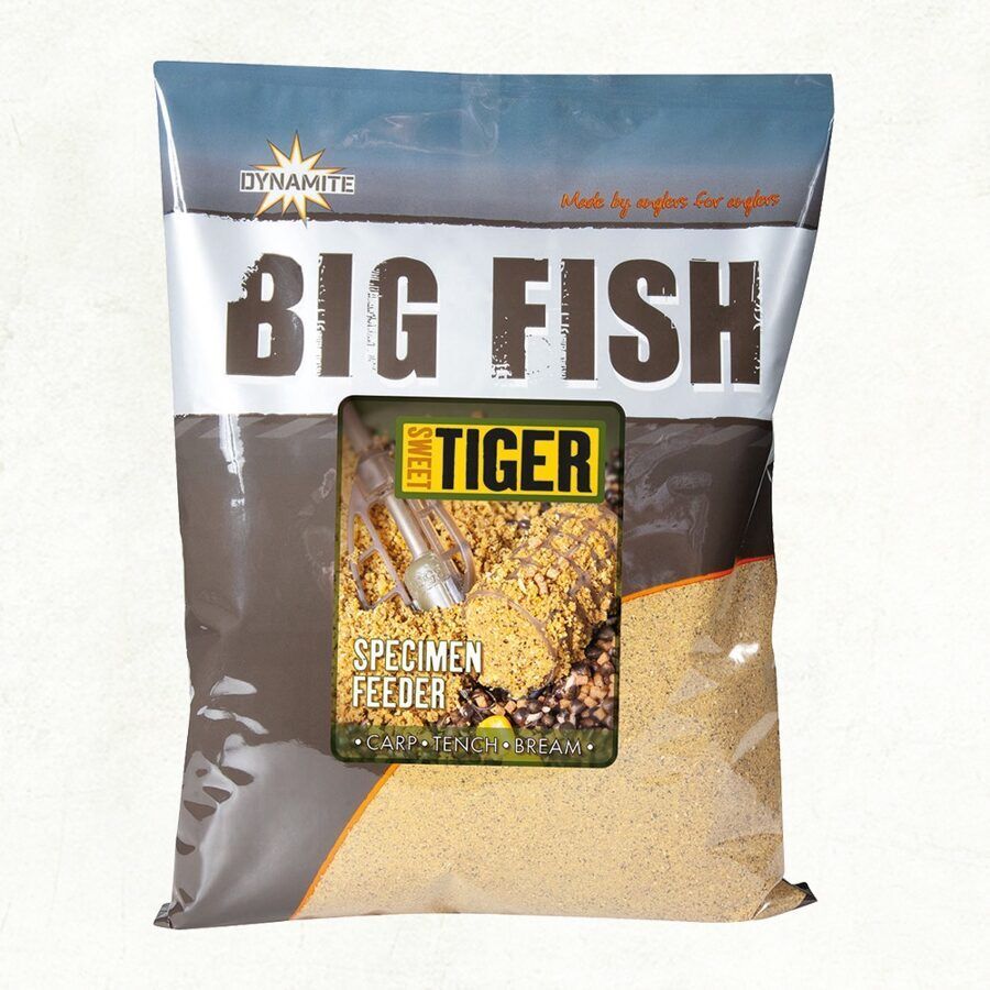 Dynamite Sweet Tiger Specimen Feeder Groundbait, Saldā tīģerrieksta maltā barība 1,8kg