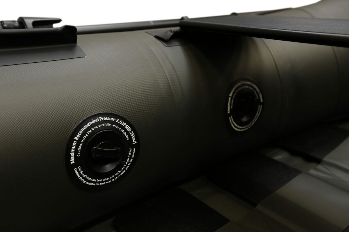 FOX 240 Green Boat Complete, Ērta, pilnīga 2,4m gara piepūšamā laiva