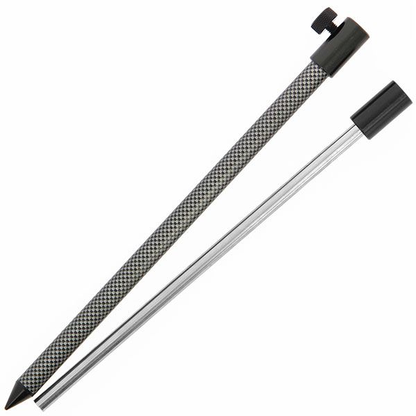 NGT Aluminium Bank Stick , 30-50cm alumīnija mietiņš (karbona krāsojums)