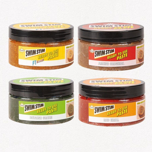 Dynamite Swim Stim Ready Paste, Gatavā pasta - 4 garšas