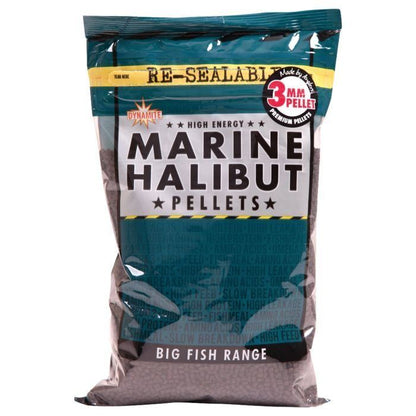 Marine Halibut Pellets - Paltusa garšas peletes no Dynamite,