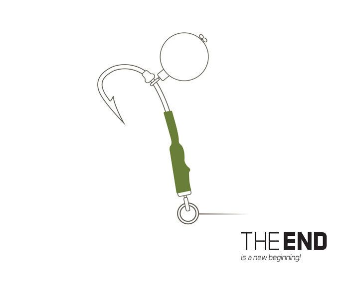 Delphin Shrink tube THE END / 30pcs 43mm x 3mm