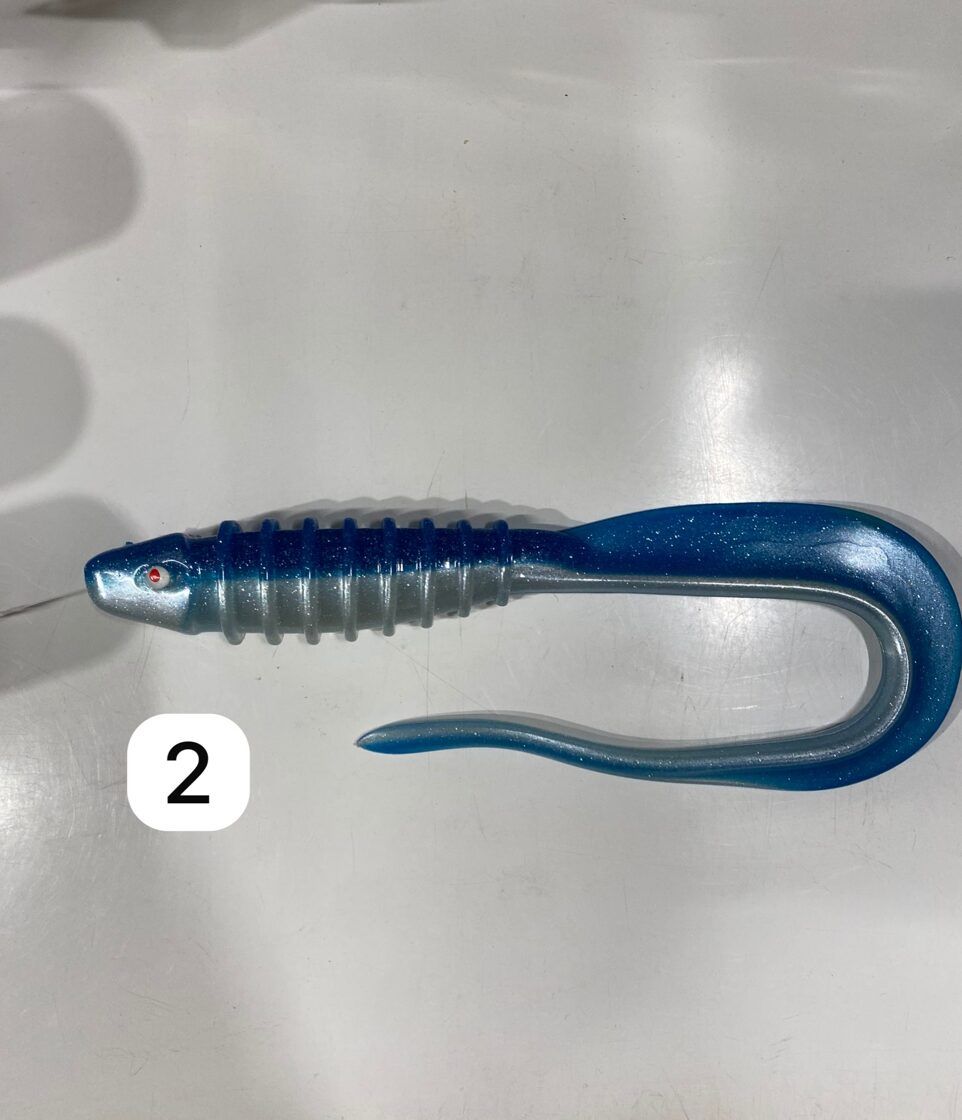 OSHELure Vbone Tail 10" (25cm) / Pelāģisko Līdaku Mīkstais Māneklis