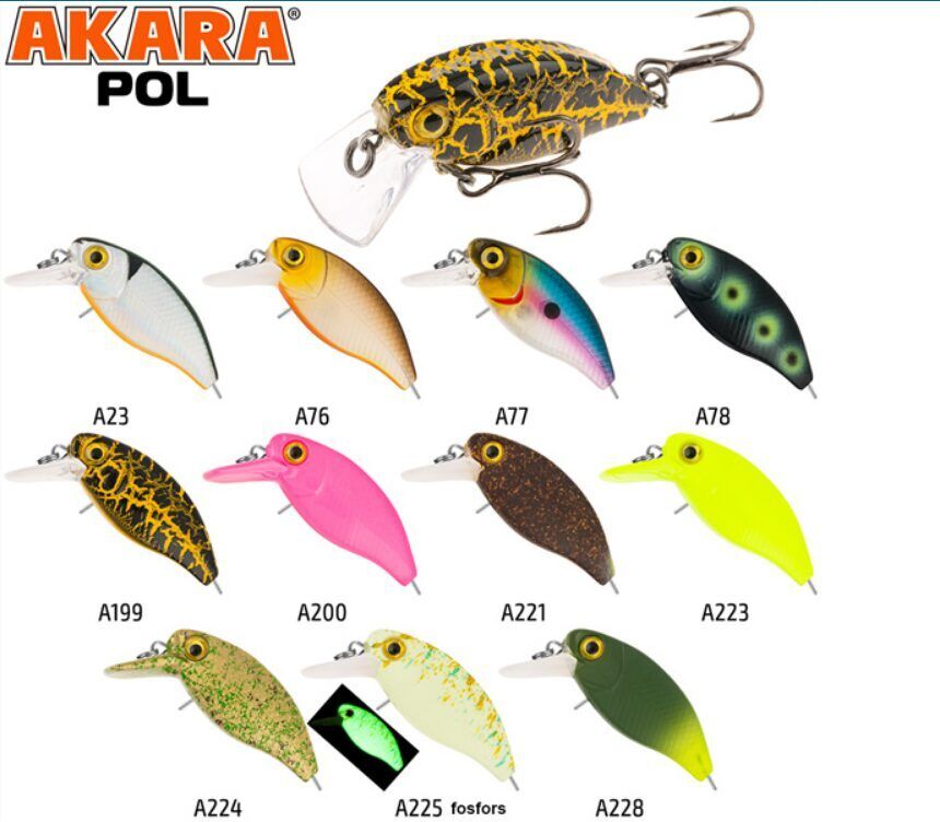 Vobleris AKARA «Pin» 50 S 4,5 g, 50 mm