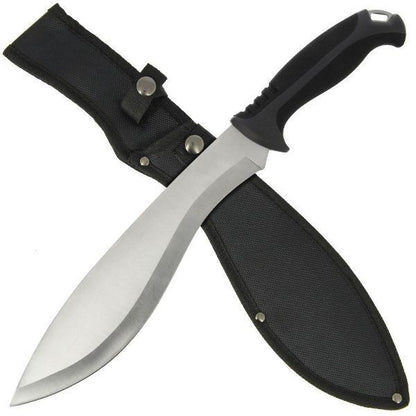Anglo Arms Machete 633 - 16" Machete with Rubber Handle and Case / Mačete ar gumijas rokturi un ietvaru