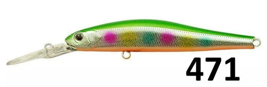 Vobleris Zip Baits Rigge Deep 90SS / Cietais Māneklis Līdakām , Asariem