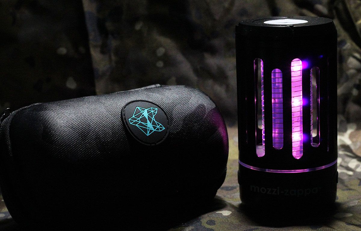 Wolf Mozzi Zappa Tech Case Camo Black , Futrālis / somiņa Mozzi zappa lampai