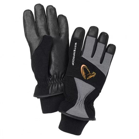 Cimdi Savage Gear Thermo Pro Glove, Grey/Black