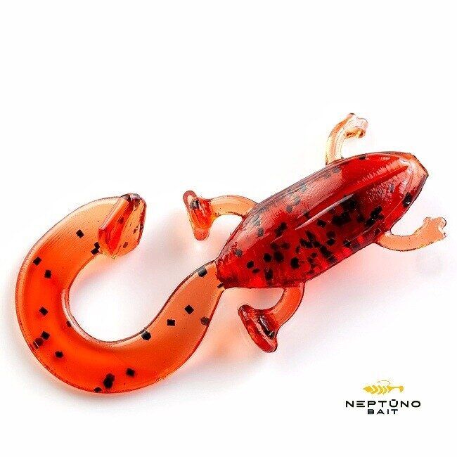 NEPTUNO BAIT Crazy Frog 1.3" nano jig, nano džiga gumijas visa veida zivju makšķerēšanai