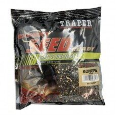 Barības piedeva Traper Hemp Seeds Boiled 500gr / vārīta kaņepe , gatavas lietošanai