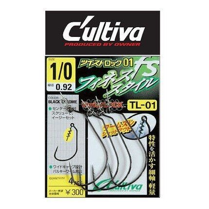 Owner Cultiva TL-01 / Āķi ar Twist LOCK labākie atvadas vai microjig ofseta āķi