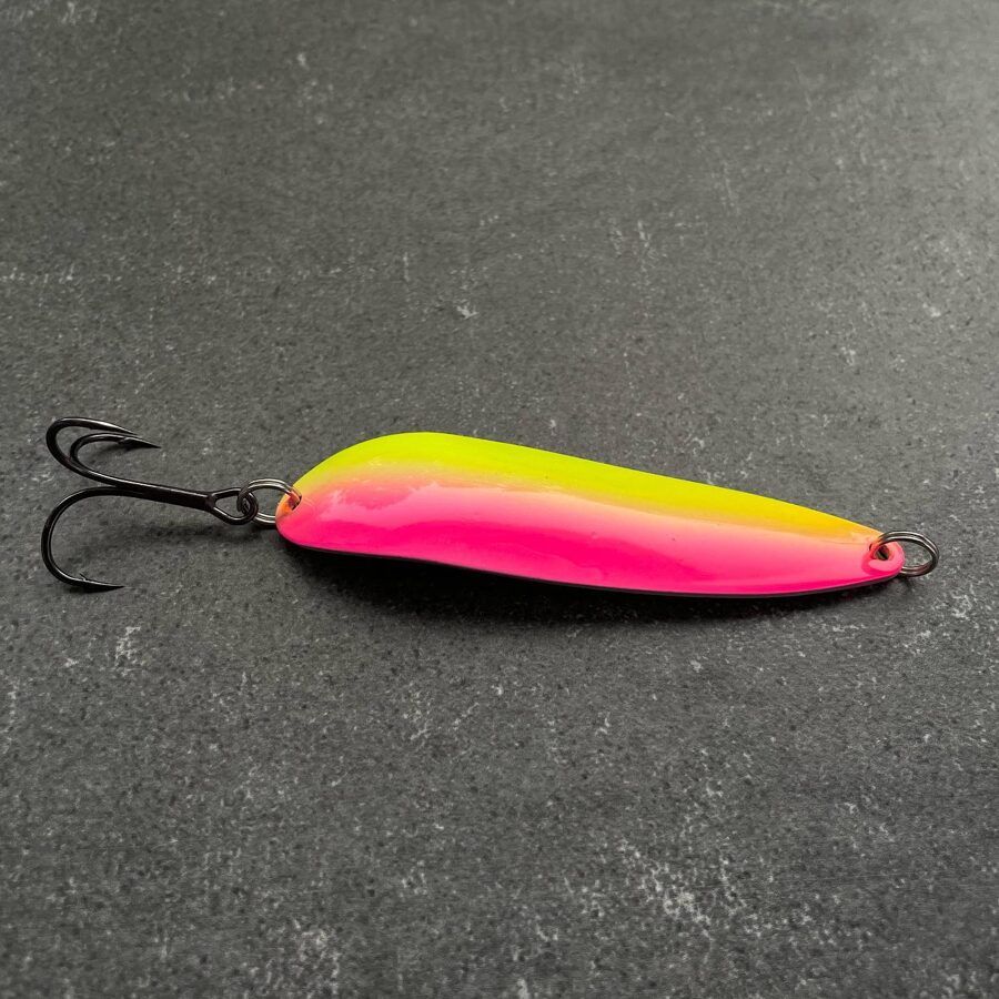 Šūpiņi Toxic Irony By Dmitry Beljajev - rozā/dzelteni spīdīgi - Made in Latvia 16/19/20/24/32g