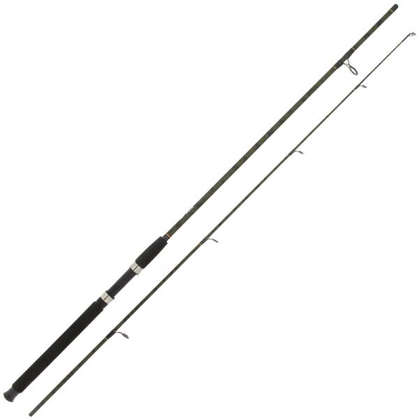 NGT Carp Stalker - 8ft, 2pc Stalking Rod in Camo - 2.4m un 2Lb testa kāts ar kamuflāžas rakstu