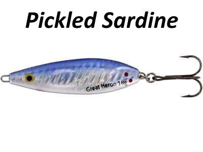 WESTIN MM GREAT HERON 18gr , 7.5cm , Lašu un foreļu mānekļi