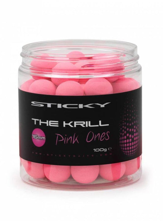 STICKY THE KRILL PINK ONES, Rozā Krila peldošās boilas jeb Pop Up
