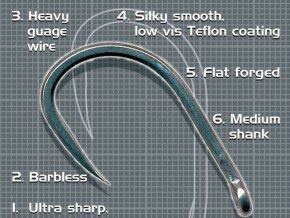 KORDA Wide gape Barbless, āķi bez atskabargas