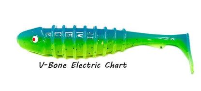 Silikona māneklis OSHELure VBone 18cm (65gr)