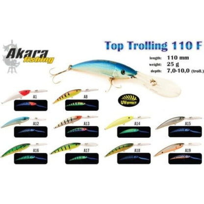 Vobleris AKARA «Top Trolling» 110 F