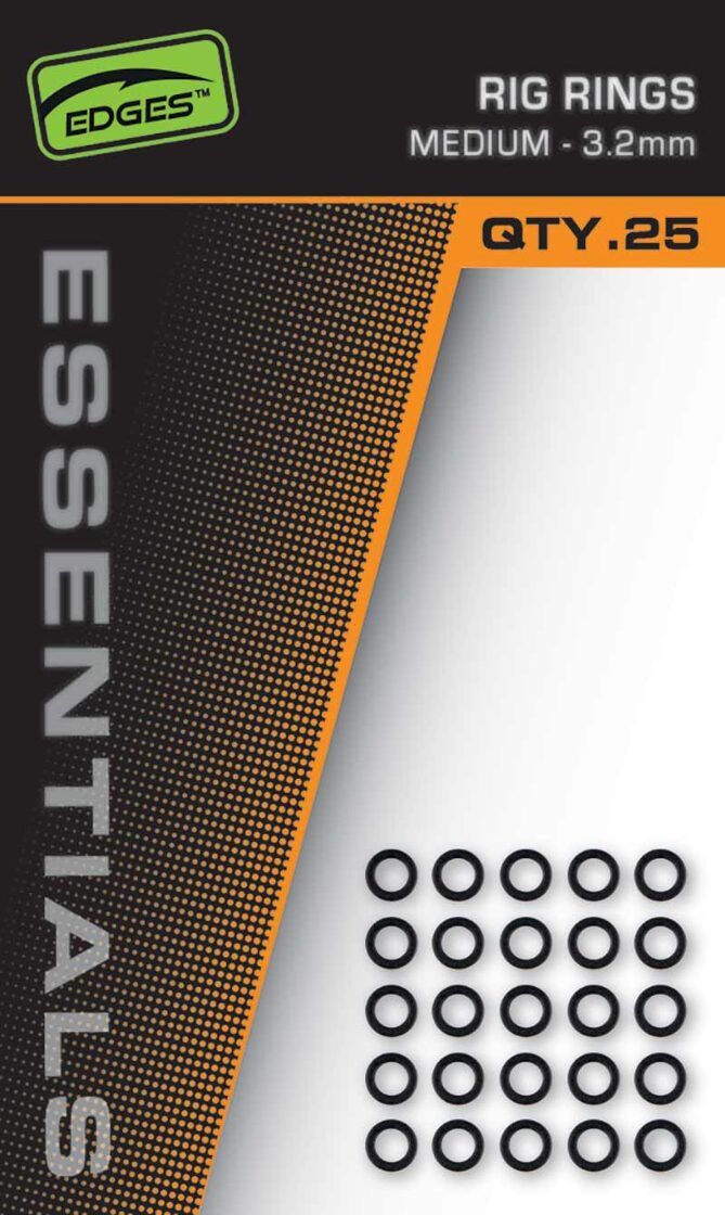 FOX EDGES™ ESSENTIALS RIG RINGS / Metāla gredzeni 3 izmēri
