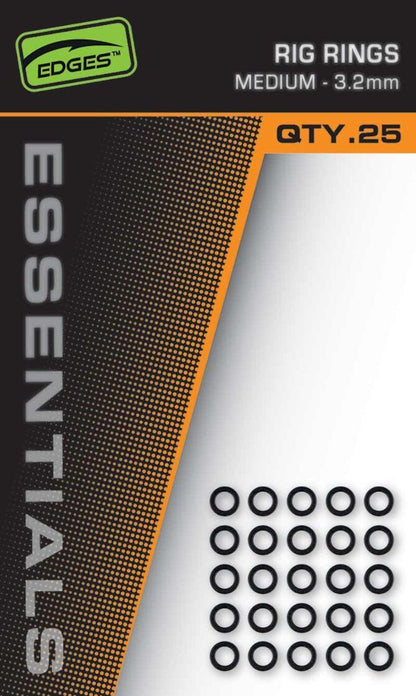 FOX EDGES™ ESSENTIALS RIG RINGS / Metāla gredzeni 3 izmēri