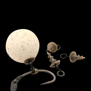 Korda - Micro Ring Swivel Bait Screw, Ēsmas skrūve ar griezuli