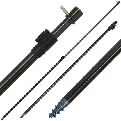 Mietiņš NGT 38" Power Bore Aluminium Storm Pole with T Bar 97-178cm Statīviem, signalizatoriem, teltīm, lietussargiem
