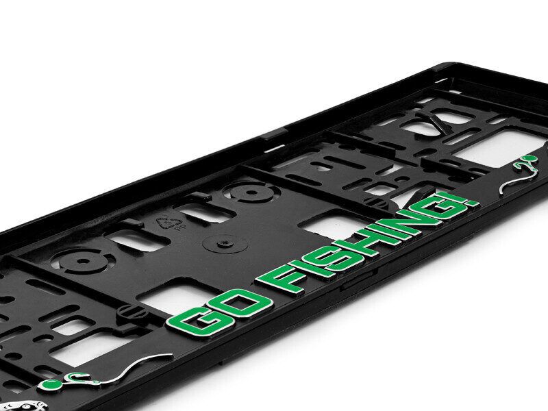 Numurzīmes turētāji Delphin GoFishing! 3D / 2pcs