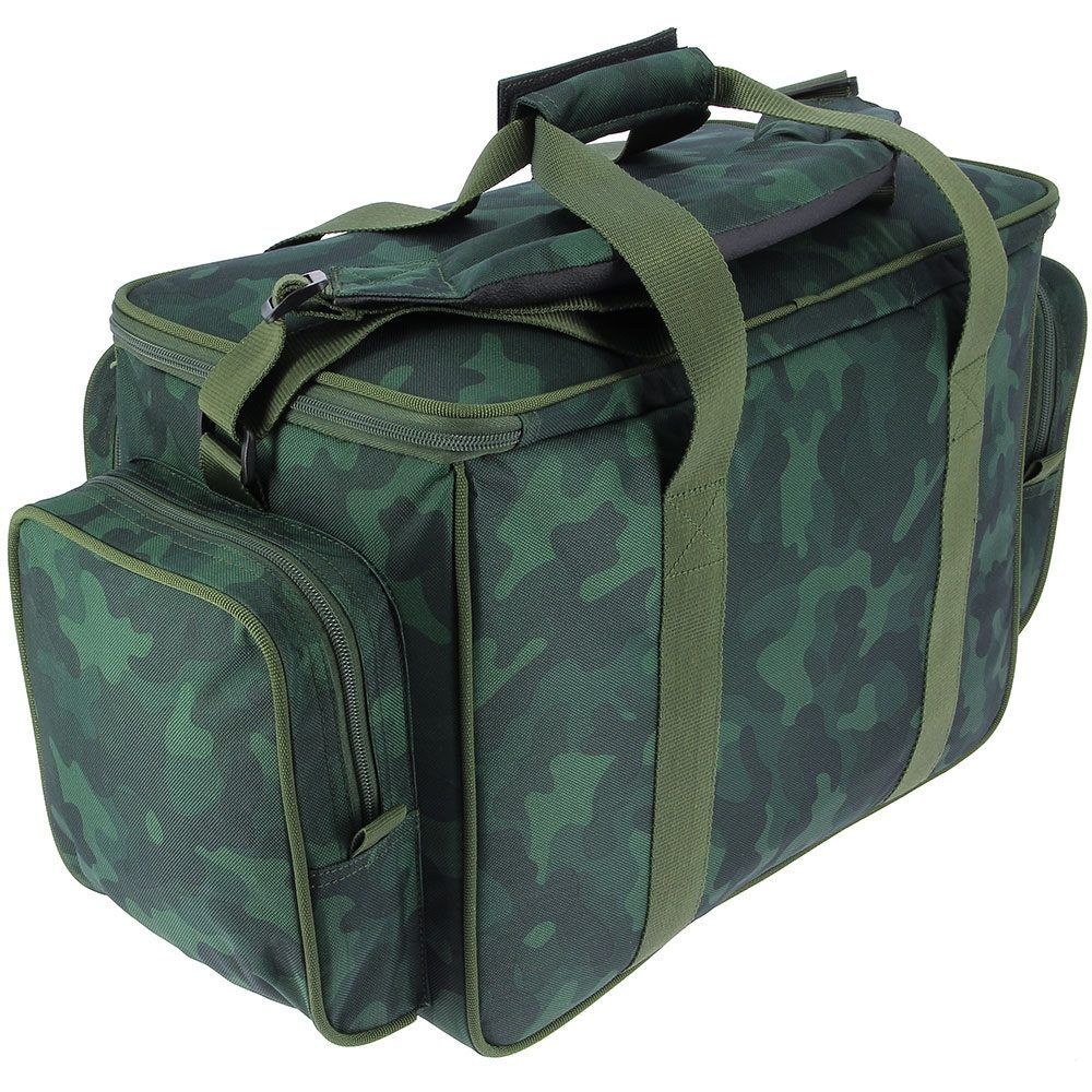 NGT Carryall 709 Camo, Insulēta Aukstuma soma ar 4 nodalījumiem - Kamuflāžas 55 x 36 x 31cm