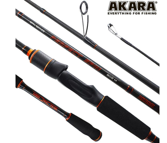 Spinings  AKARA «PERFECT SPIN TX-30» 902M 2X (saliek., 2,70 m, oglekļšķ., tests:7-35 g)