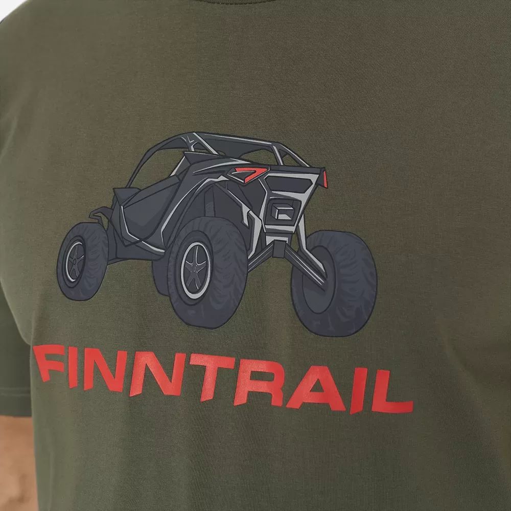 T-Krekls FINNTRAIL BUGGY KHAKI 6716
