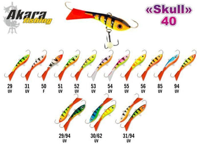 Balansieris Akara Skull 40 (40mm, 6g)