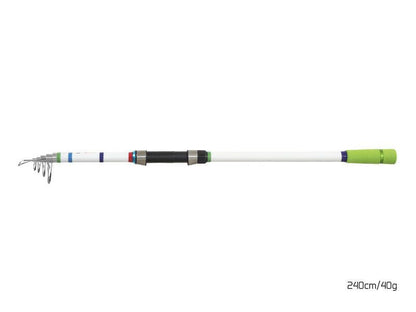 Teleskopiskā bērnu makšķere Delphin YUPIE 240cm/40g