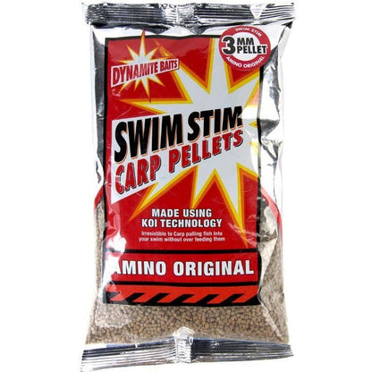Dynamite Swim Stim Amino Original Pellets, Amino peletes 2mm/3mm/6mm/8mm