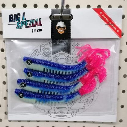 Monkey Lures Hairy Lui 14cm , Gumijas mānekļi - 3gab