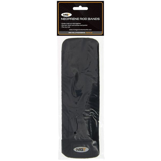 NGT Neoprene Rod Bands , 2gab. makšķeru turētāji ar velcro