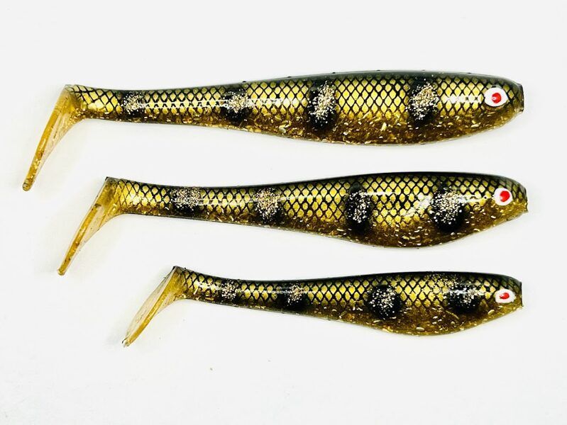 OSHELure Pike Hunter ZIP 12cm 20gr / Līdaku gumijas mānekļi no Latvijas