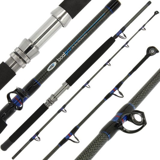 NGT Boat Pro 6ft 2pc 25lb Boat Rod - 1,8m laivas makšķere ar 25Lb testu