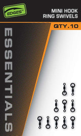 Griezuļi FOX EDGES™ ESSENTIALS MINI HOOK RING SWIVELS