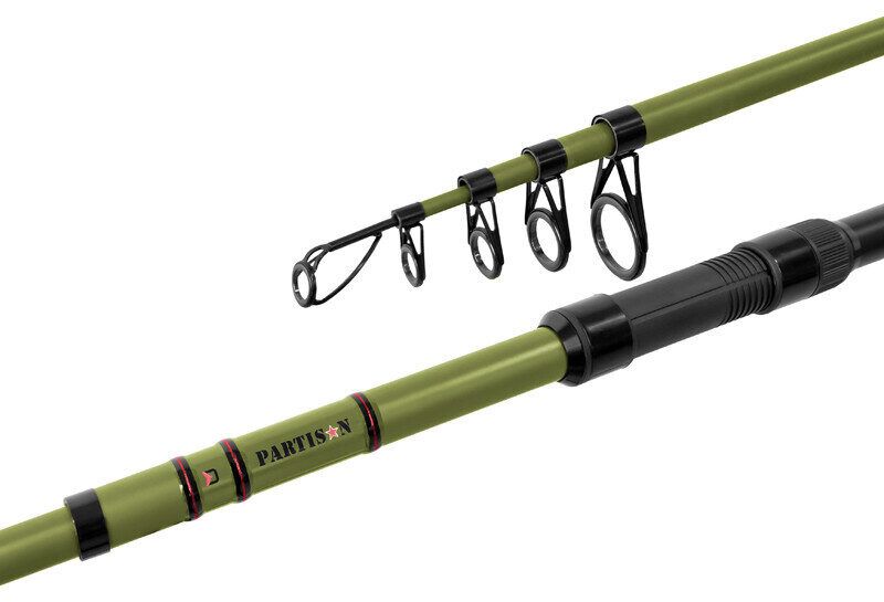 Teleskopiskā makšķere Delphin PARTISAN 330cm/110g