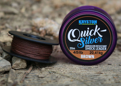 Kryston Quicksilver un Quicksilver Gold Shock Leader Šoklīderis