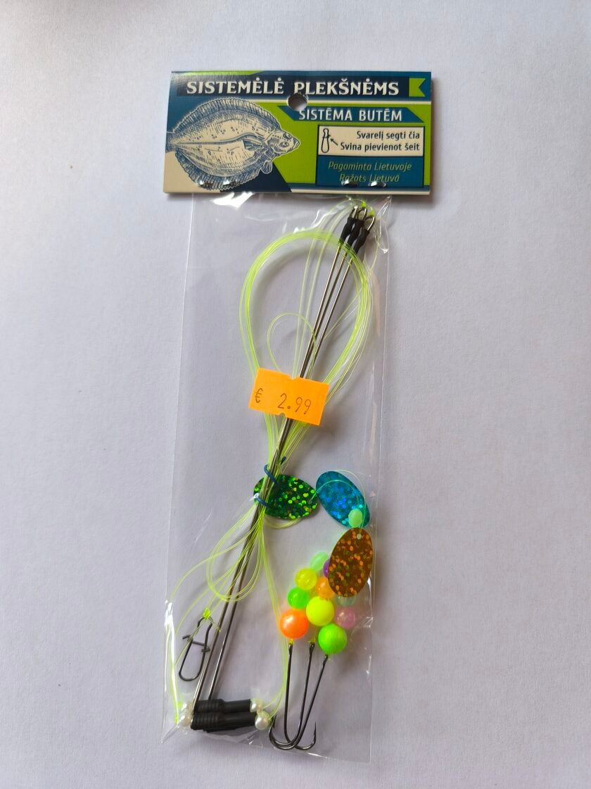 Braļukas Jūras sistēmas plekstēm no Lietuvas 160cm / Bušu sistēma