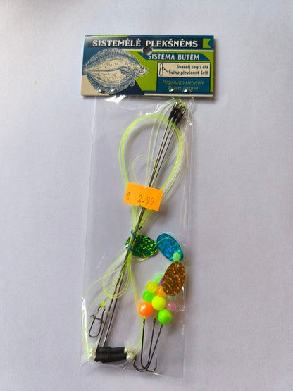 Braļukas Jūras sistēmas plekstēm no Lietuvas 160cm / Bušu sistēma