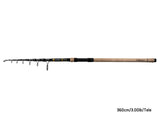 Telescopic Fishing Rod Delphin ARMADA NX TRAVEL BlackWay Cork 360cm/3.00lbs