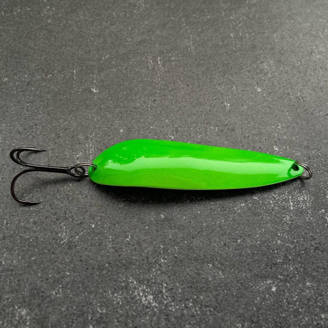 Šūpiņi Toxic Irony By Dmitry Beljajev - zaļi spīdīgi - Made in Latvia 16/19/20/24/32g