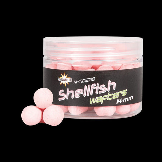 Vafteri Dynamite baits N-Ticers Shellfish Wafters 14 mm