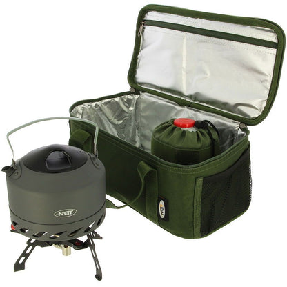 NGT Brew Kit Bag , Insulēta un kompakta Aukstuma / termo soma 35x17x13cm - zaļa