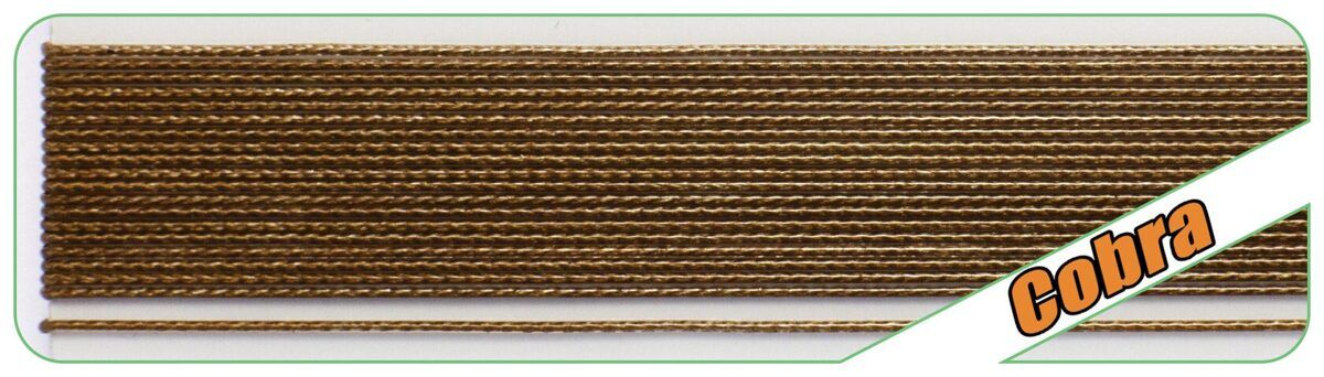 KATRAN COBRA pavadiņu materiāls, pītā aukla ar pārklājumu 20metri