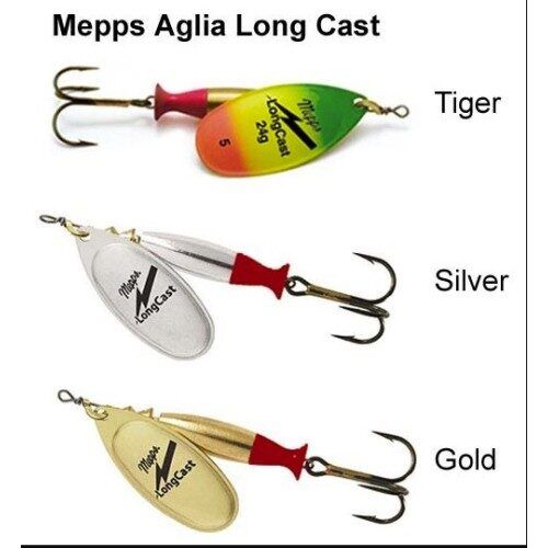 Rotiņš Mepps LONGCAST size 4 Gold