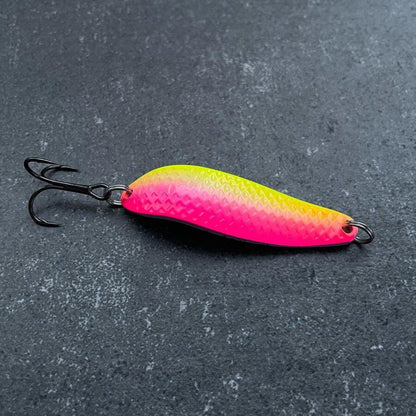 Šūpiņi Toxic Irony By Dmitry Beljajev - rozā/dzelteni spīdīgi - Made in Latvia 16/19/20/24/32g